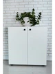 Комод Furnigrade КМ - 7 сонома - белый 730х730х320 - изображение 2
