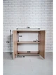 Комод Furnigrade КМ - 7 сонома - белый 730х730х320 - изображение 4