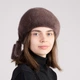 Берет норковый Меховой Стиль Классический 54/60 Мокачино (024/R) - изображение 6