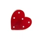 Ночник Kaktus Glam HEART красный 16х16см - изображение 1