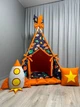 Детский вигвам для мальчика Космос 1 с матрасиком БОНБОН Полный комплект 0613 - изображение 2