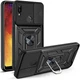 Чехол Fiji Camera Defence для Huawei Y6 2019 / Y6 Pro 2019 бампер с защитой камеры и подставкой Black - изображение 1
