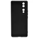 Чохол Fiji Style для Honor 70 силікон бампер із захистом блоку камер чорний - зображення 2
