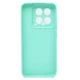 Чехол Fiji Style для Xiaomi 14 силикон бампер с защитой блока камер бирюзовый - изображение 2