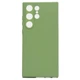 Чехол Fiji Style для Samsung Galaxy S23 Ultra (S918) силикон бампер с защитой блока камер фисташковый - изображение 1