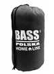 Спальный мешок ,туристическое одеяло с капюшоном 2 в 1 Bass Polska BH 41999 черный - изображение 4
