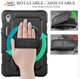Чехол Carbon Armor Cover Tablet на Samsung Galaxy Tab S9 FE (10.9") / защитный чехол для планшета с ремешком в комплекте / (черный) - изображение 2