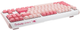 Klawiatura przewodowa Ducky One 3 TKL Cherry MX Red USB White-Pink (100043075) - obraz 2