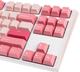 Klawiatura przewodowa Ducky One 3 TKL Cherry MX Red USB White-Pink (100043075) - obraz 6