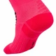 Гетры футбольные юниорские Zelart Action 621 размер 34-38 Pink-Black - изображение 2