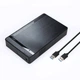 Зовнішня кишеня Shuole U35A30 SATA SSD/HDD 3.5"/2.5" - USB 3.0 до 10ТБ UASP, 5Гбіт/с - Чорна (U35A30) - зображення 1