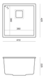 Zlewozmywak Quadron David 40 HQD4242U5-G1 - obraz 3