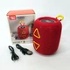 Портативна колонка TG 655 red 5W з RGB - зображення 2