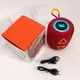 Портативна колонка TG 655 red 5W з RGB - зображення 11