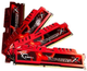 Pamięć RAM G.Skill DDR3-1600 32768 MB PC3-12800 (Kit of 4x8192) RipjawsX (F3-12800CL10Q-32GBXL) - obraz 1