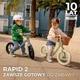 Дитячий біговел Kinderkraft Rapid 2 Pink, 5902533924899 - зображення 14