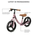 Дитячий біговел Kinderkraft Space Dark Pink, 5902533925339 - зображення 7