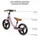 Дитячий біговел Kinderkraft Space Dark Pink, 5902533925339 - зображення 10