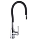 Смеситель для кухни DOMINO ELLIPSE DCC-203L-BLACK гофровил Черный, на Гайке - изображение 2