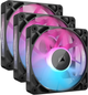 Набор вентиляторов Corsair iCUE Link RX120 RGB PWM Triple Pack (CO-9051018-WW) - изображение 1