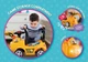 Толокар Lisciani Carotina Baby Ride On Bulldozer 2 в 1 (102242) (8008324102242) - зображення 5