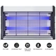 Пастка для комах з UV підсвічуванням Mosquito trap WD-243 2200V (39,5cm) Black / White - изображение 3