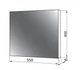 Зеркало ЮВВИС Light 550 (3800037082010) - изображение 2
