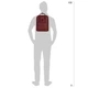 Рюкзак тканевый 16 л вмещает формат А4 Fjallraven Re-Kanken 23548.326 Красный (7323450260125) - изображение 2