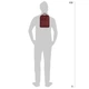 Рюкзак тканевый 7 л Fjallraven Re-Kanken Mini 23549.326 Красный (7323450260248) - изображение 2