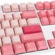 Klawiatura przewodowa Ducky One 3 Gossamer TKL Cherry MX Ergo Clear Pink (100352889) - obraz 6