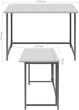 Стол раскладной AMF Fold FL1000 1000х600х750 мм Черный/Дуб Сонома (217849) - изображение 9