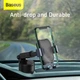 Держатель для телефона в автомобиль Baseus Tank Gravity Car Mount With Suction Base SUYL-TK01 Black - изображение 10