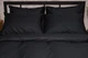 Комплект постельного белья Moon&Star Двуспальный 175х210 см Midnight Luxe Satin Stripe (MS-820005259) - изображение 3