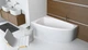 Ванна акриловая Radaway Rineia 150x95 в комплекте с ножками и сифоном левая WA1-31-150x095LS - изображение 3