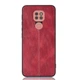 Защитный чехол UniCase Leather Series для Motorola Moto G9 Play / Moto E7 Plus - Red - изображение 2