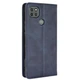 Чехол-книжка Deexe Retro Style для Motorola Moto G9 Power - Blue - изображение 7
