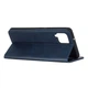 Чехол-книжка Deexe Wallet Case для Samsung Galaxy A12 (A125) / A12 Nacho (A127) / M12 (M127) - Blue - изображение 4