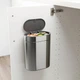 Кошик для сміття з кришкою на кнопці IKEA BROGRUNDнержавіюча сталь 4 л 704.333.64 - зображення 3