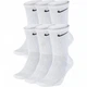 Носки Everyday Cushion Crew з логотипом Nike SX7666-100, 3 пари, Розмір 36-43 Білий - зображення 1