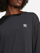 T-shirt damski oversize adidas Trefoil Originals IU2408 M Czarna (4066757290299) - obraz 4