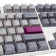 Klawiatura przewodowa Ducky One 3 TKL Cherry MX Speed Silver Mist Grey (100043092) - obraz 6