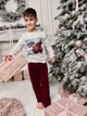Піжама дитяча "Family look" Носи своє 98 Червоний (p-8890-92453) - изображение 7