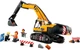 Конструктор Lego City Желтый строительный экскаватор 60420 - изображение 4