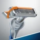 Одноразові станки для гоління GILLETTE BLUE 3 леза 6шт. в упаковці - изображение 4