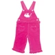 Полукомбинезон вельвет для девочки Hawk Kids COL90044 74 см Малиновый - изображение 1
