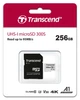 Карта пам'яті Transcend microSD 256GB C10 UHS-I R100/W40MB/s + SD - изображение 2