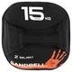 Насыпная гиря 15 кг нейлон наполнитель песок SandBell Crossfit Zelart черная TA-7823-15-1 - изображение 2