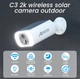 WiFi видеокамера Anran C3, 3Mp, 5200mAh, Солнечная панель (1250) - изображение 2