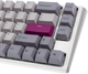 Klawiatura przewodowa Ducky One 3 SF Cherry MX Silent Red USB Mist Grey (100043103) - obraz 6