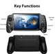 Портативная ретро игровая консоль POWKIDDY X20 Black 7.0" 5400 мАч 16ГБ 3000 игр - изображение 2